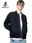 Мужская куртка-бомбер Pioneer Camp, Повседневная приталенная куртка-бомбер на молнии в стиле хип-хоп, AJK901178, весна 2019