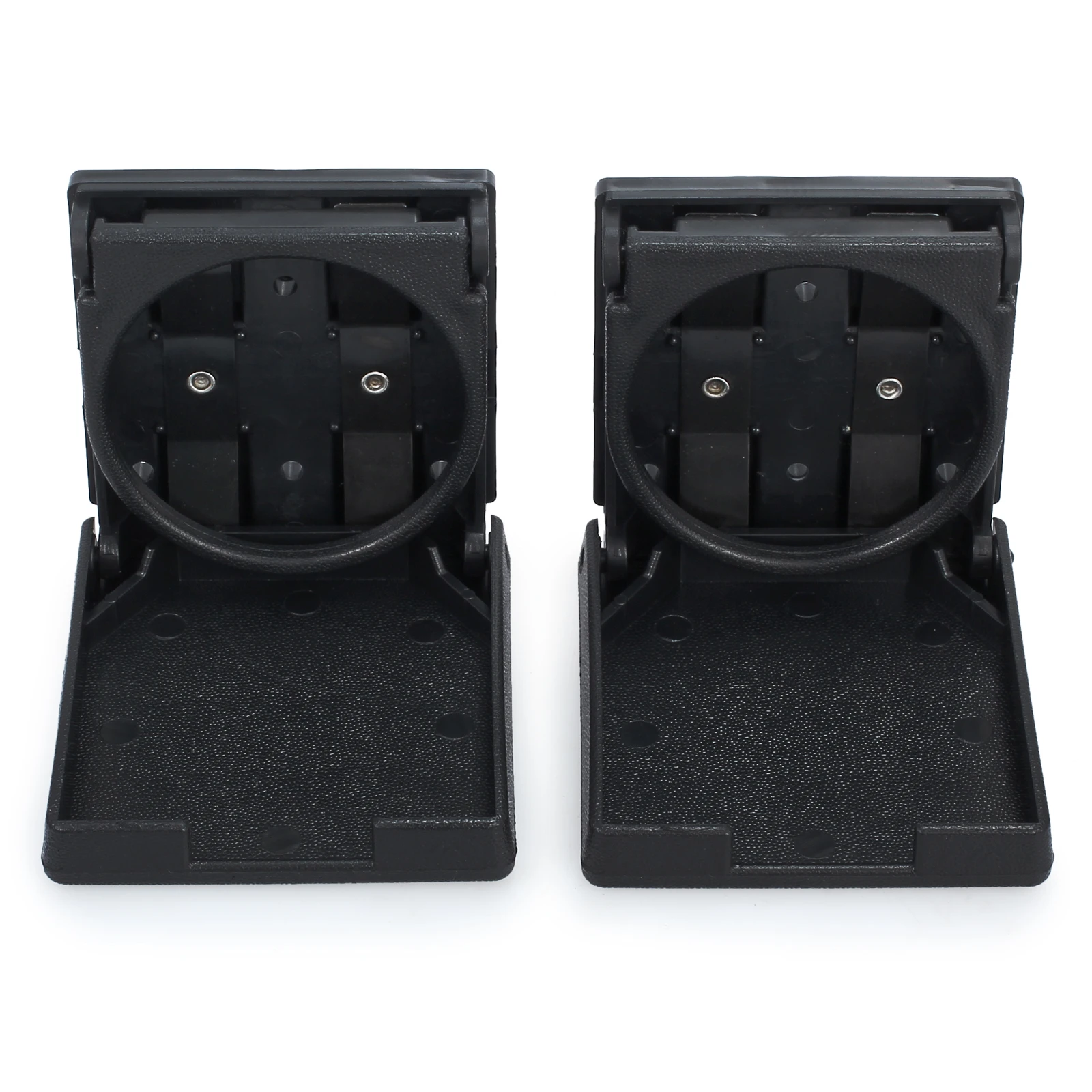 

2Pieces Folding Cup Holder Plastic Beverage Drinking Foldable Cup Holders for Car Truck VAN Marine Boat Foosball Table accessory