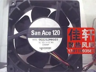 Sanyo хорошего качества 12 см охлаждающий вентилятор В 0.38A 9G1212MH103 количество ветра