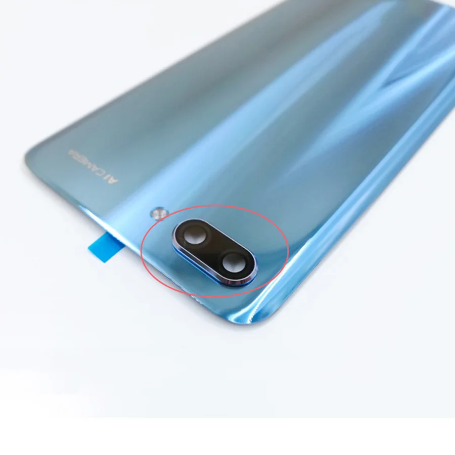 Задняя крышка из 100% закаленного стекла 3D для Huawei Honor 10 запасные части