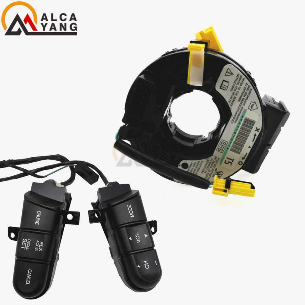 1 Set Orange lamp Рулевое колесо аудио переключатель управления/кнопка/кабели для Honda Civic 2006-2011 - Цвет: 1 Set Orange lamp