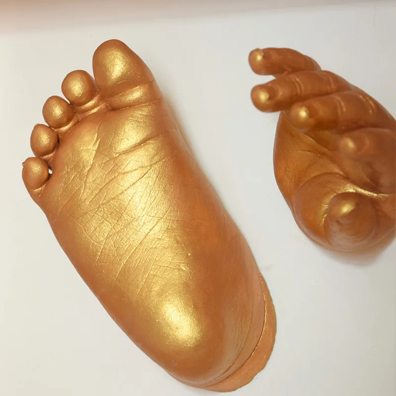 Модель порошка клон порошок гипсовый diy руки и ноги следы детские чернила 3D