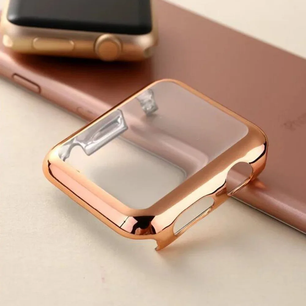 EIMO защитная рамка для ПК чехол Apple Watch корпус 42 мм 38 версия красочный с покрытием в