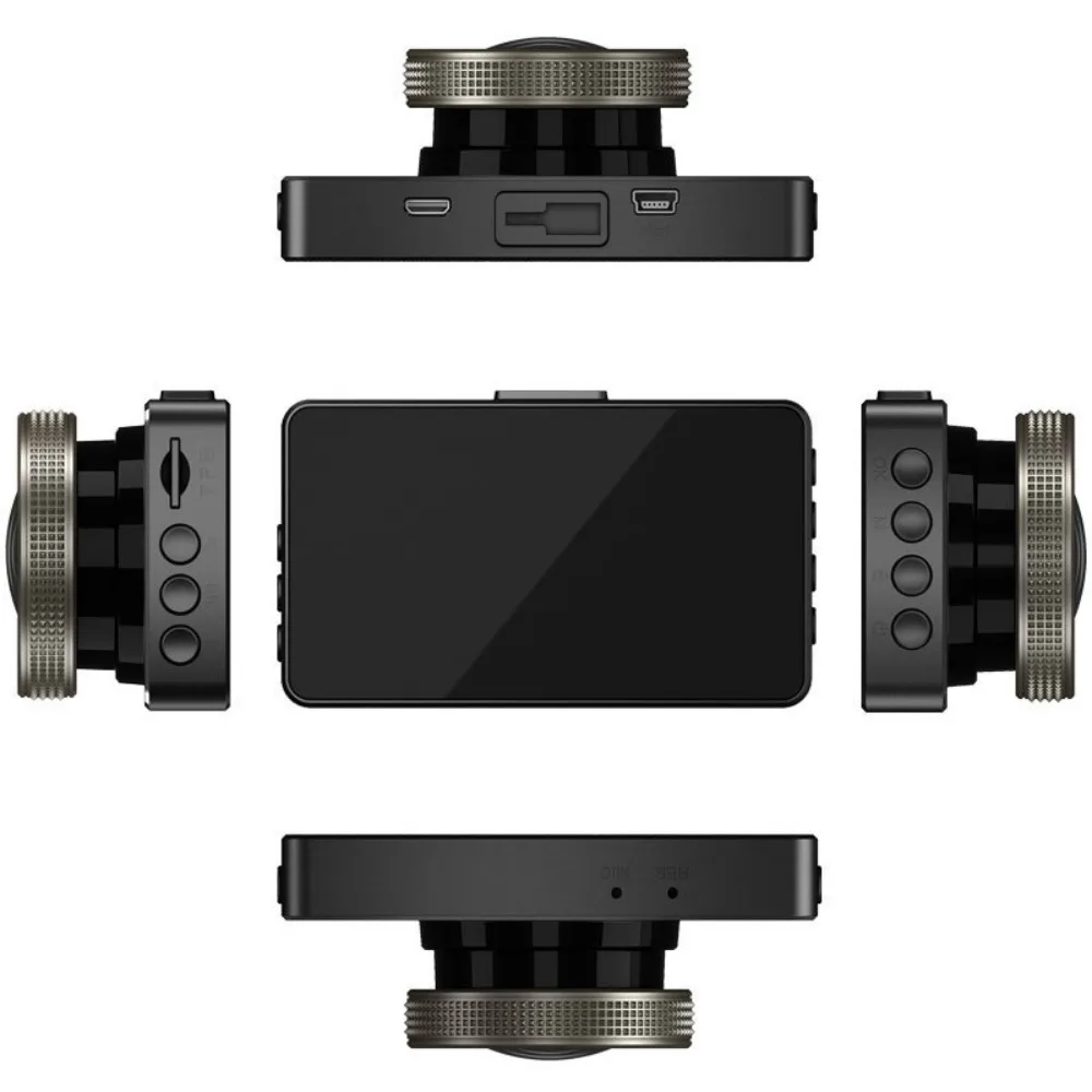 HACTIVOL Full HD 1080P Автомобильный видеорегистратор 3 0 дюймов IPS экран Автомобильная