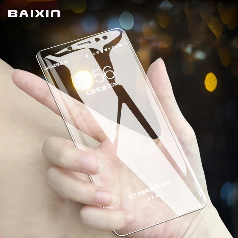 Baixin закаленное стекло для redmi note4 5 5pro 5a защита экрана 9H 2.5D ультра тонкая