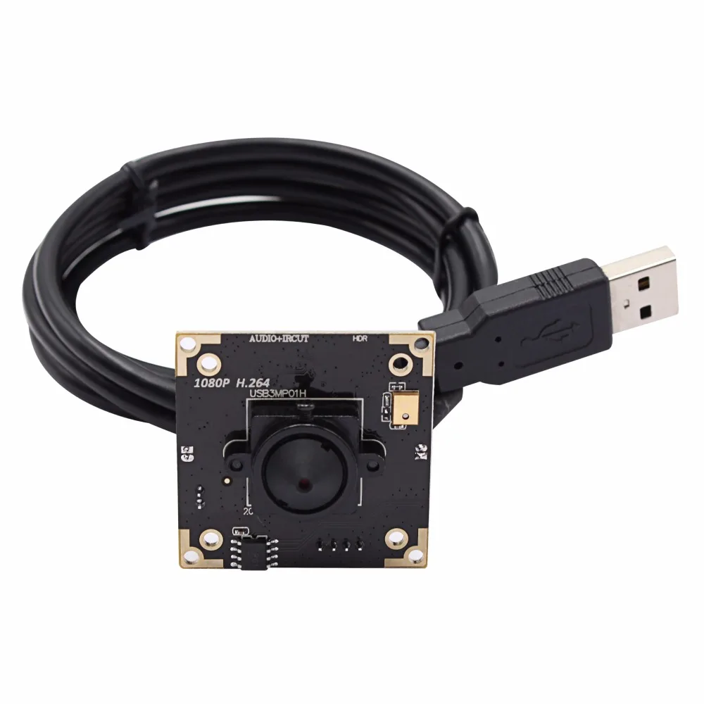 3MP WDR full hd 1080p h.264 usb модуль камеры 2 0 мегапиксельная otg UVC веб камера 2mp с микрофоном