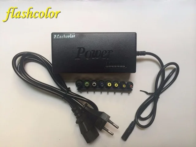 

Flashcolor Choose EU/US/UK Plug New 96W Power Adapter Universal Laptop Notebook AC Charger Power Adapter for Computer & Laptop