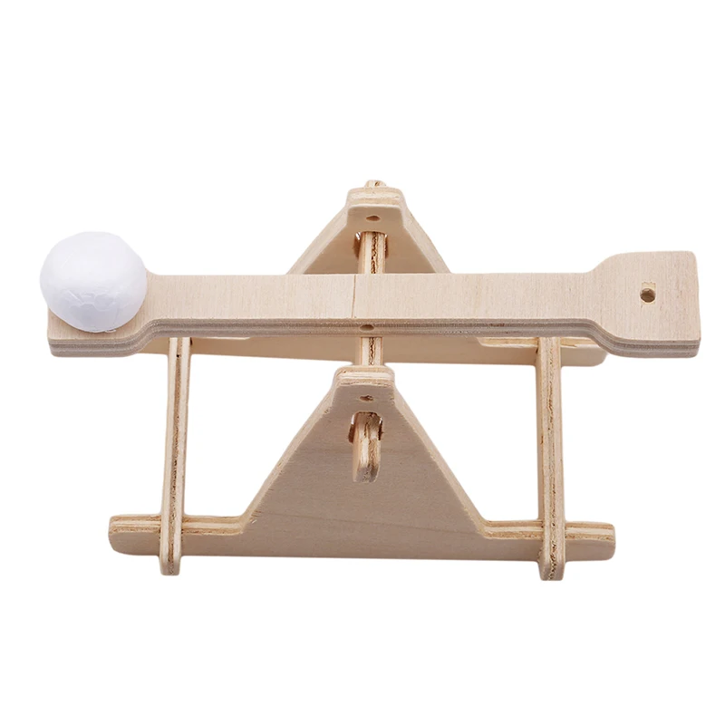 DIY игрушечная игрушка деревянная Рогатка набор транспортных средств детский