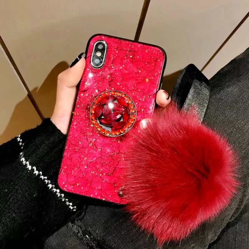 Роскошные золотые Фольга Bling Мрамор чехол для телефона IPhone xsmax XR XS X 8 Plus 7 6 S