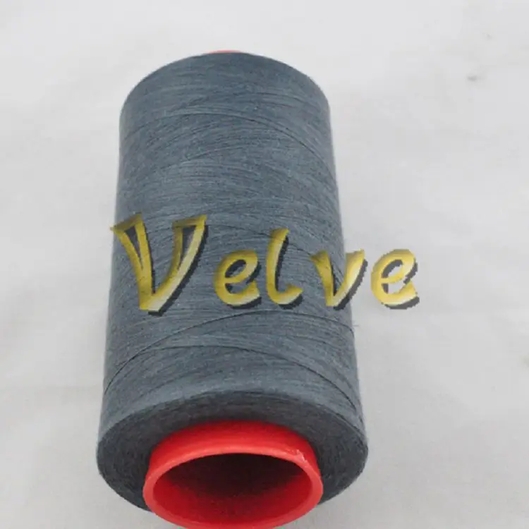 Серый высокопрочный полиэстер швейных ниток 1000D высокая прочность нить