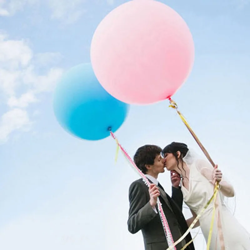 Бесплатная доставка 5 шт./партия супер большие 36 дюймовые латексные шары гелиевые