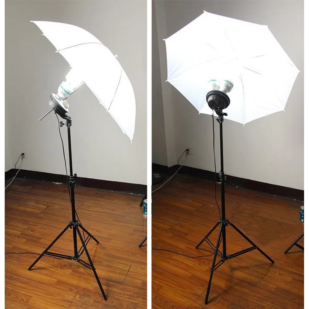 Зонт Gosear белый полупрозрачный для студийной видеосъемки 85 см 33