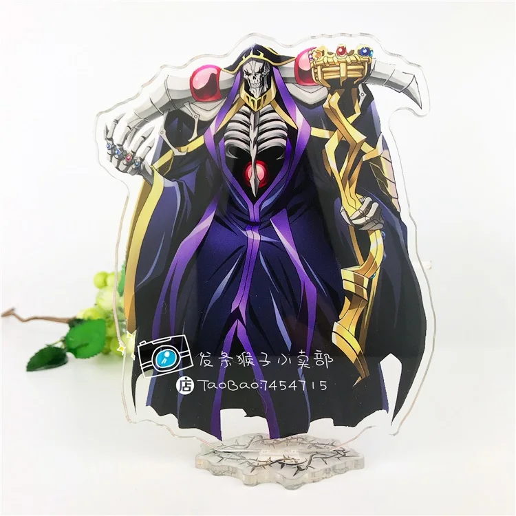 Японский персонаж аниме Overlord над лордом альбедо lucency акриловая подставка