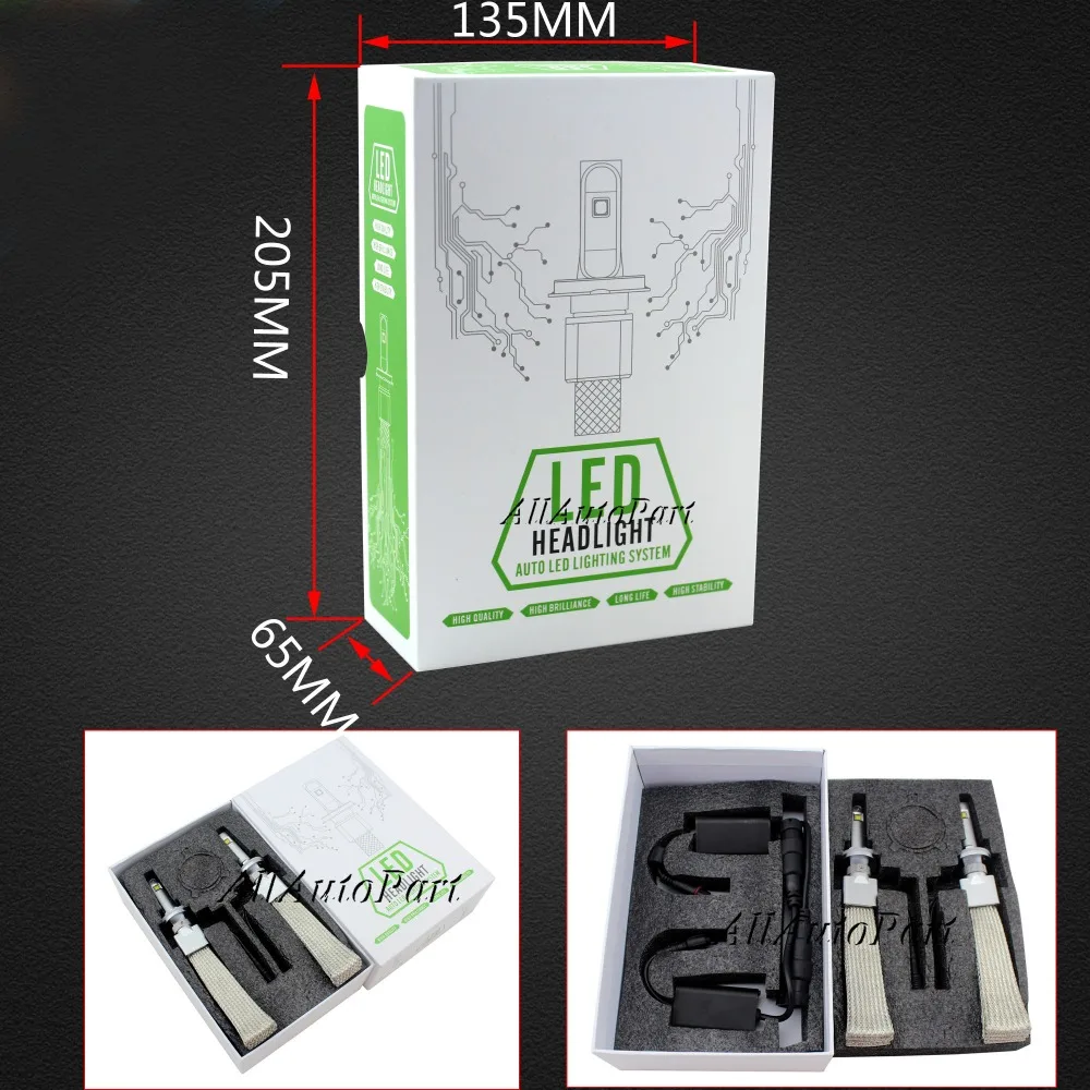 6s H4 H7 H13 H11 H1 9005 9006 Cr e светодиодный головной светильник 80W 10000LM T1 Автомобильный s