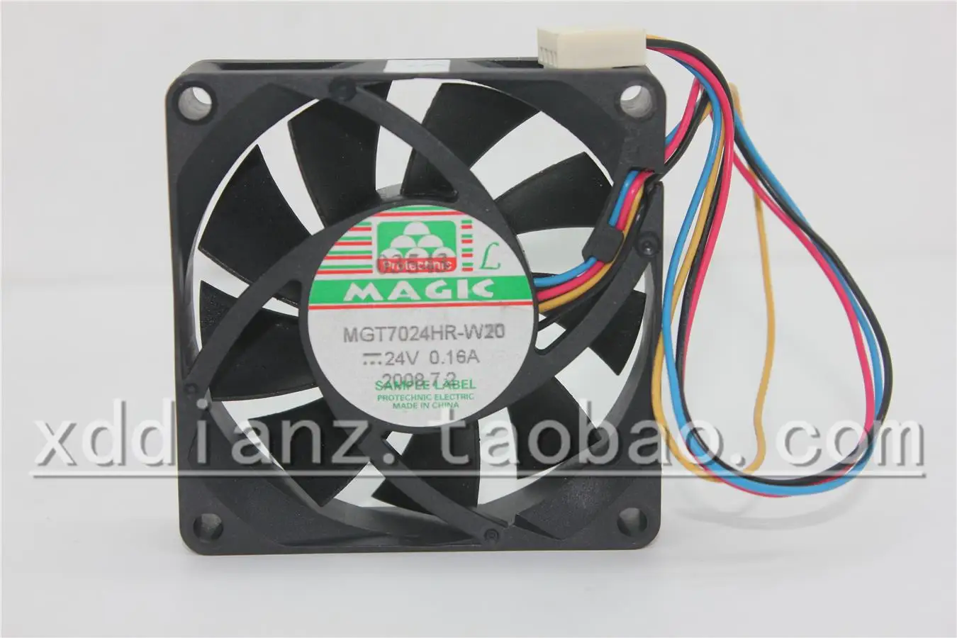 

New Axial MGT7024HR-W20 24V Ball Bearing Cooling Fan 7015 7020 Four-wire