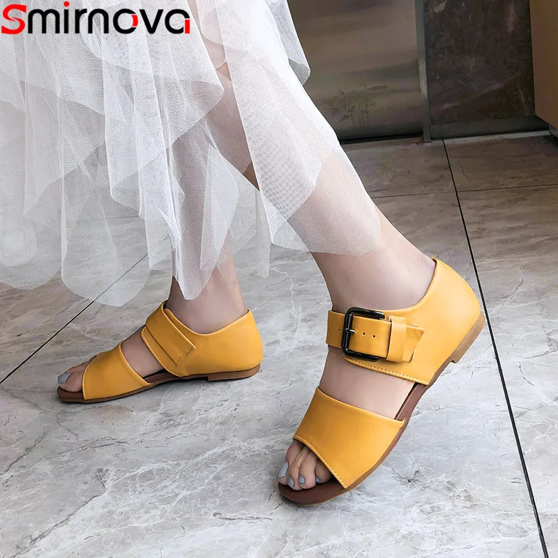 Женские летние сандалии Smirnova большие размеры 34 48 удобные повседневные
