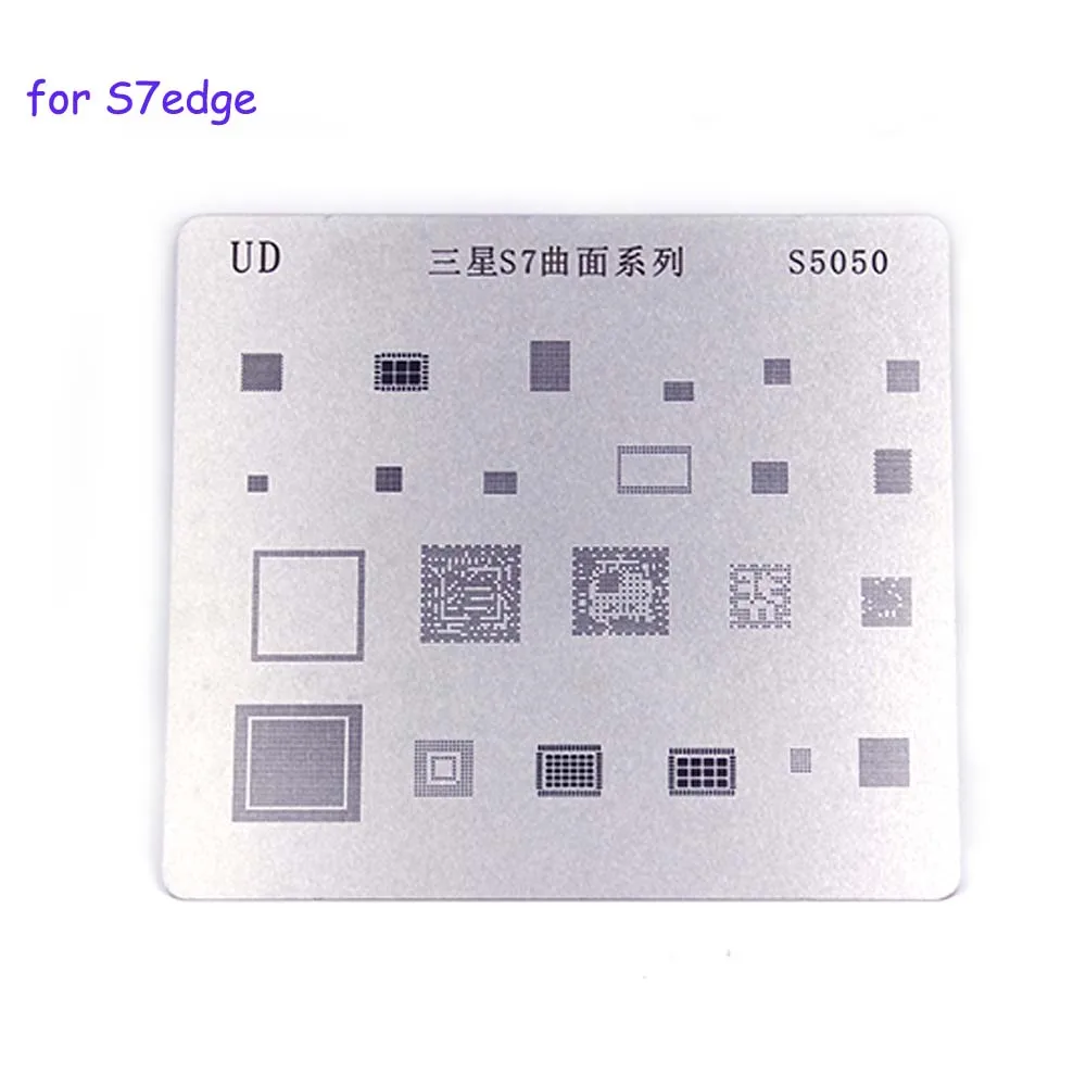 13 шт. трафарет для реболлинга BGA с прямым нагревом все в одном Samsung S6 S6edge S7edge Note 2 3 4 5