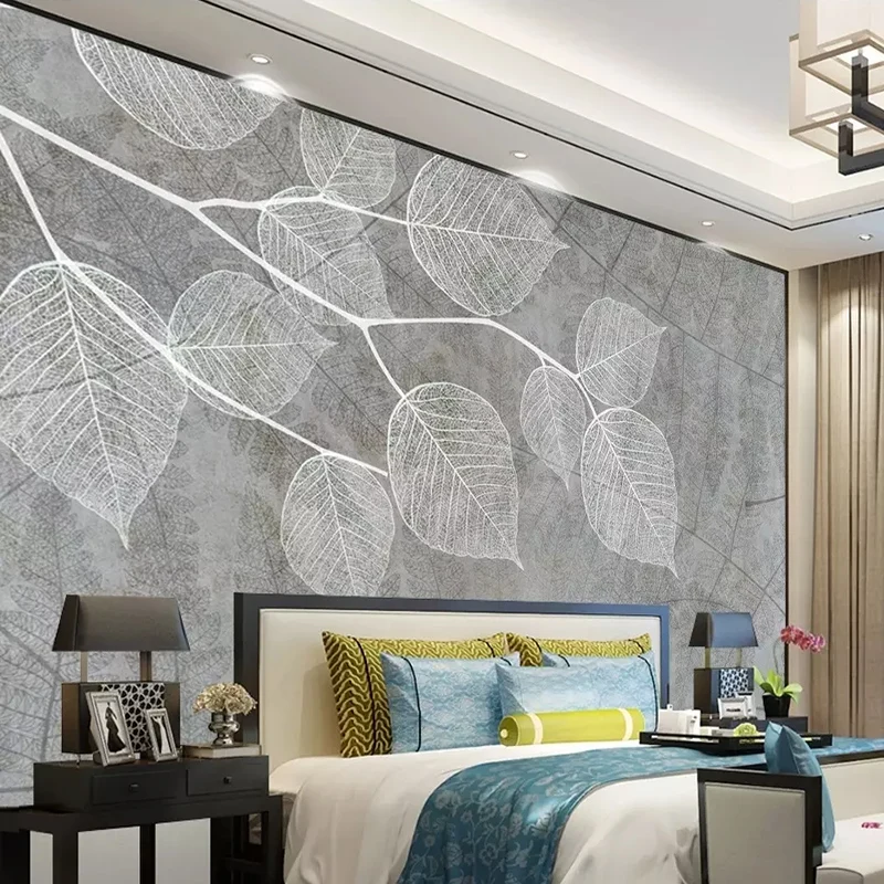 3D Настенные обои на заказ скандинавские современные свежие простые с рисунком