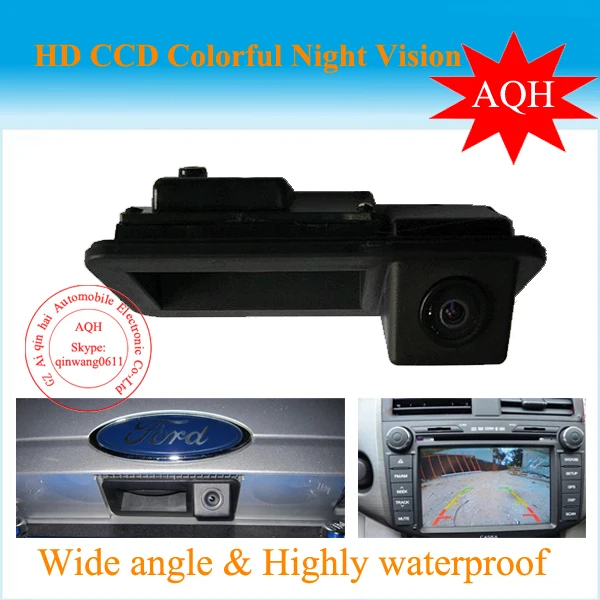 

Free Shipping Car rearview handle camera for Ford- Focus 2012 Sony CCD version