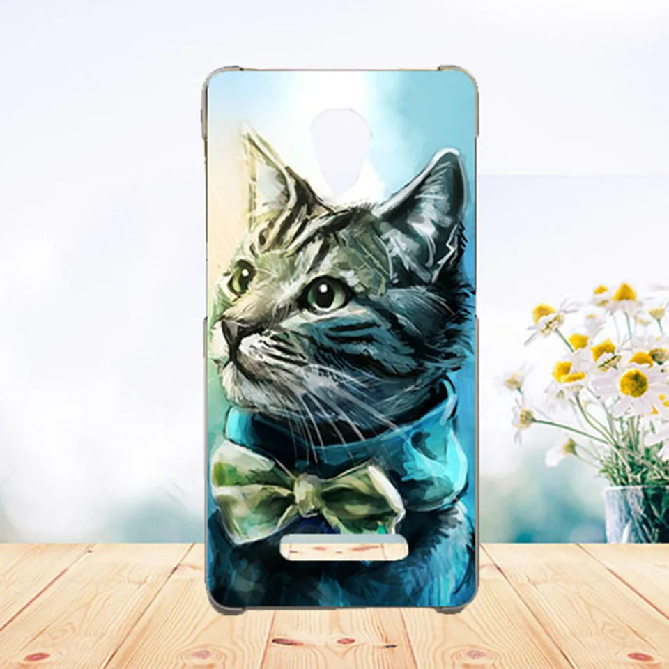 Мягкие чехлы из ТПУ для Haier i50 силиконовые с рисунком волка розы кота Эйфелевой