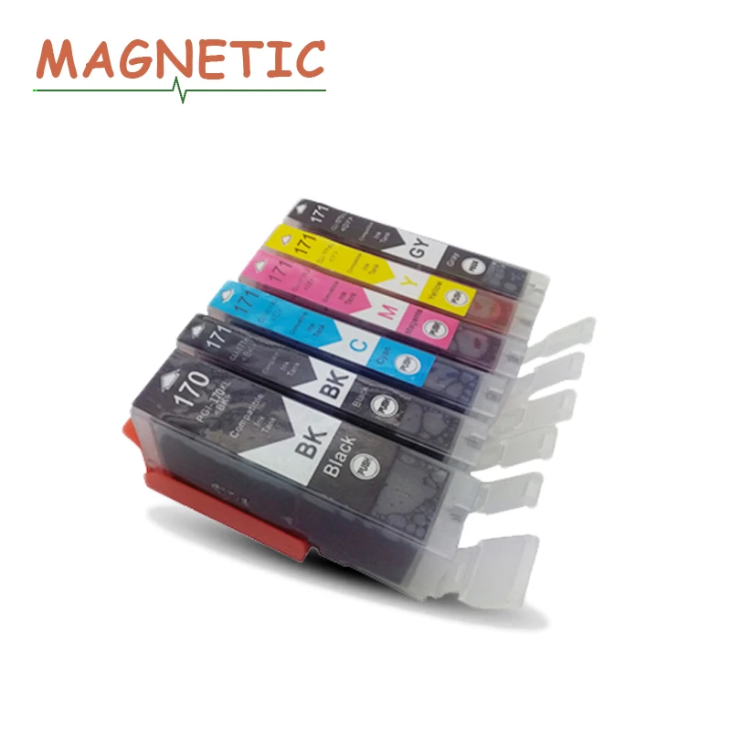 12X для canon PGI170 pgi-170 совместимый чернильный картридж Canon MG5710/MG6810/MG7710/MG7710 чернильные