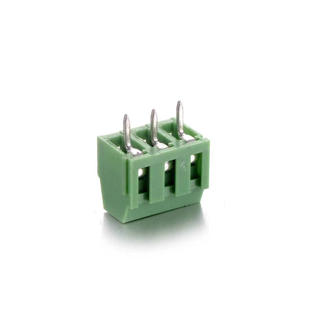 Новинка 5/10/20/40/100/200 шт. 3Pin PCB Клеммная колодка Разъем Панель Крепление шаг 3 5 мм 10A 300