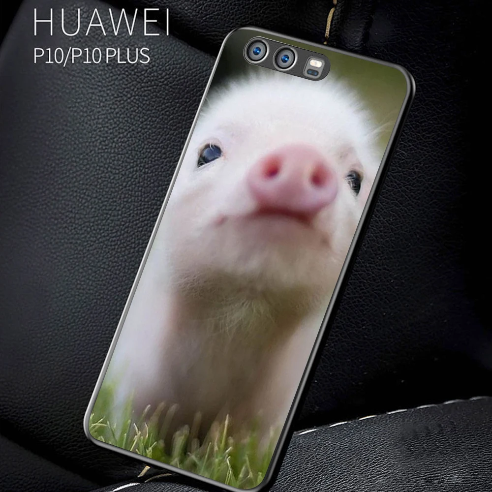 Черный Мягкий ТПУ силиконовый чехол для телефона Mate 20 lite Huawei P8 P9 P10 Lite P20 Pro Mate20 P Smart