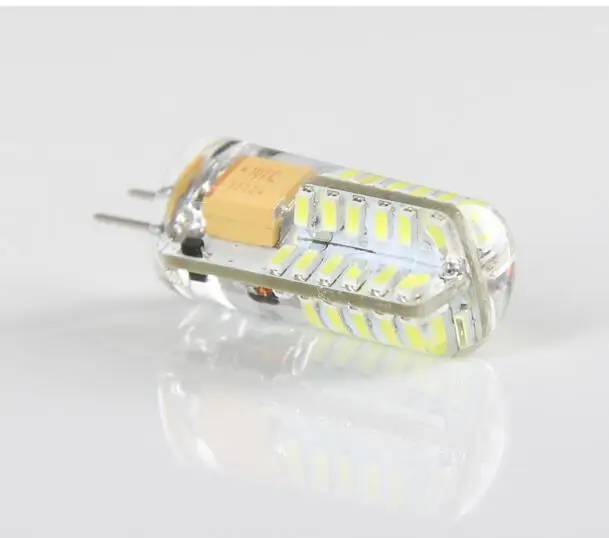 10 шт./лот G4 светодиодная лампа 12 в 220 4 вт 3 1 5 SMD 2835 3014 прожекторные лампы | Лампы и