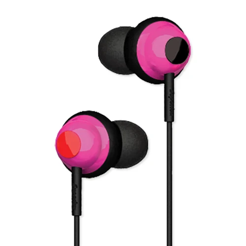 Superlux HD386 портативные динамические наушники-вкладыши проводные наушники гарнитура три размера ушные адаптеры обновленная версия HD381 381F - Цвет: Hot pink