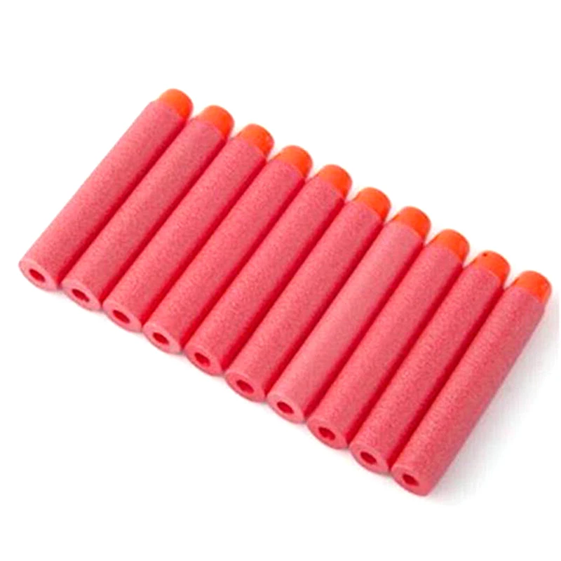 100 шт пули для Nerf металлический пистолет игрушечный страйкбол Воздушный 4 цвета