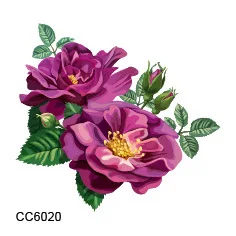 Маленькие 6*6 татуировки липкие водонепроницаемые женские длительность