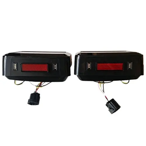 Рекламная цена! 1 пара светодиодные задние фонари интегрированные поворотные