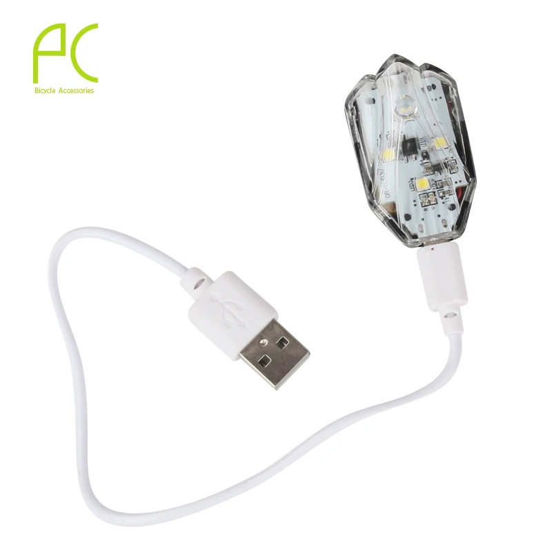 PCycling велосипедная фара Водонепроницаемая комета USB перезаряжаемая высокая