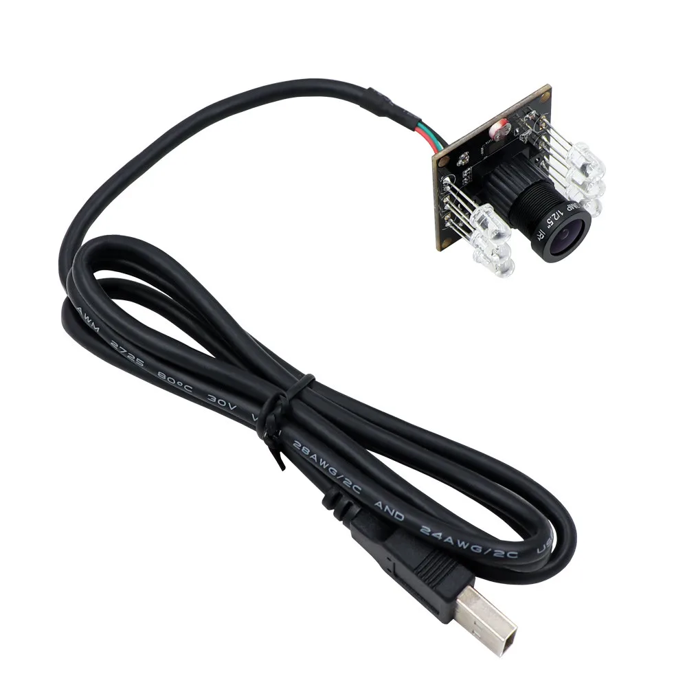 ИК Ночное Видение 2MP 1080P Высокая скорость 120fps 60fps веб камера OTG UVC Plug Play USB модуль