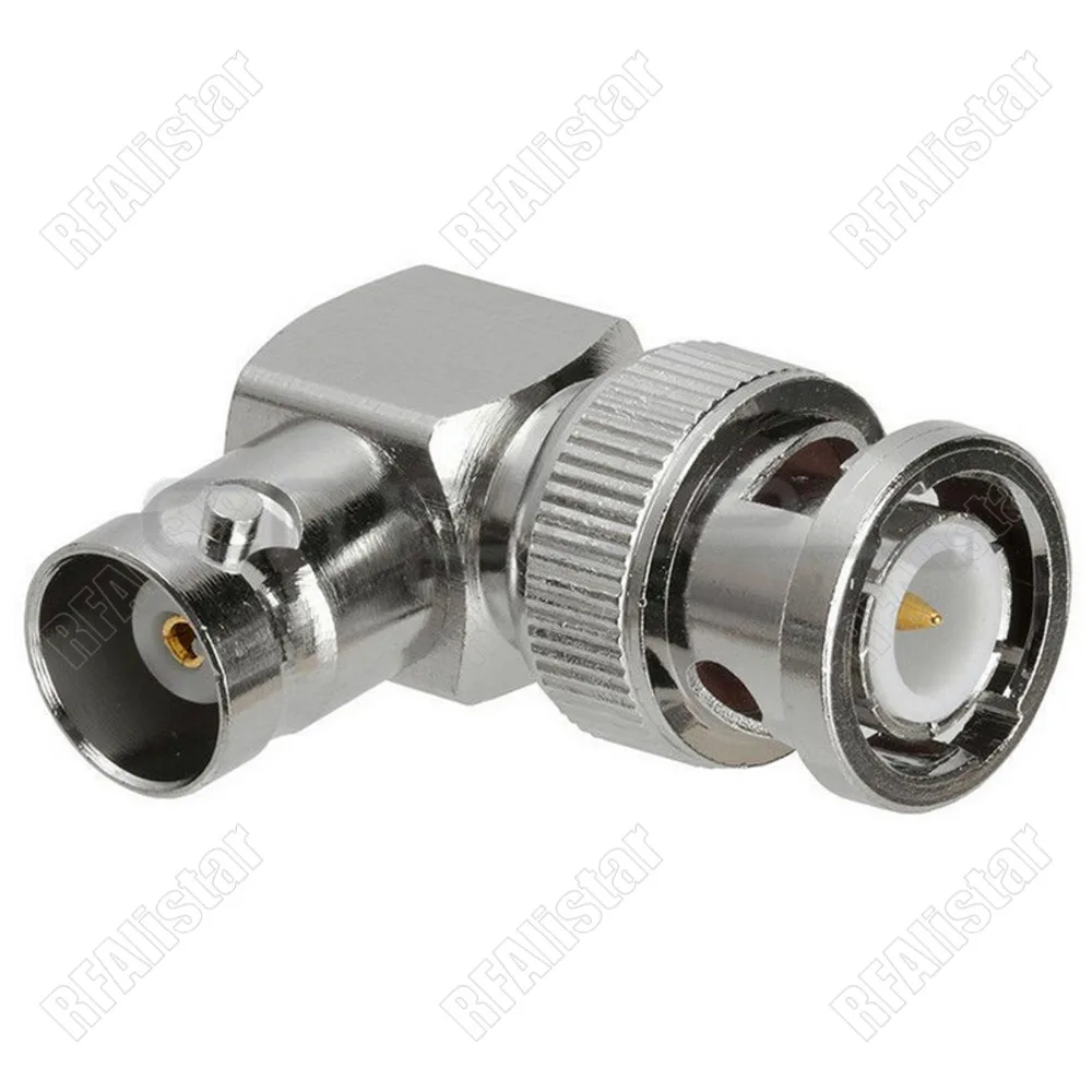 Адаптер BNC 2 шт. правый угол из латуни штекер BNC-гнездо 30x3-01100 радио Yaesu FT-817 |