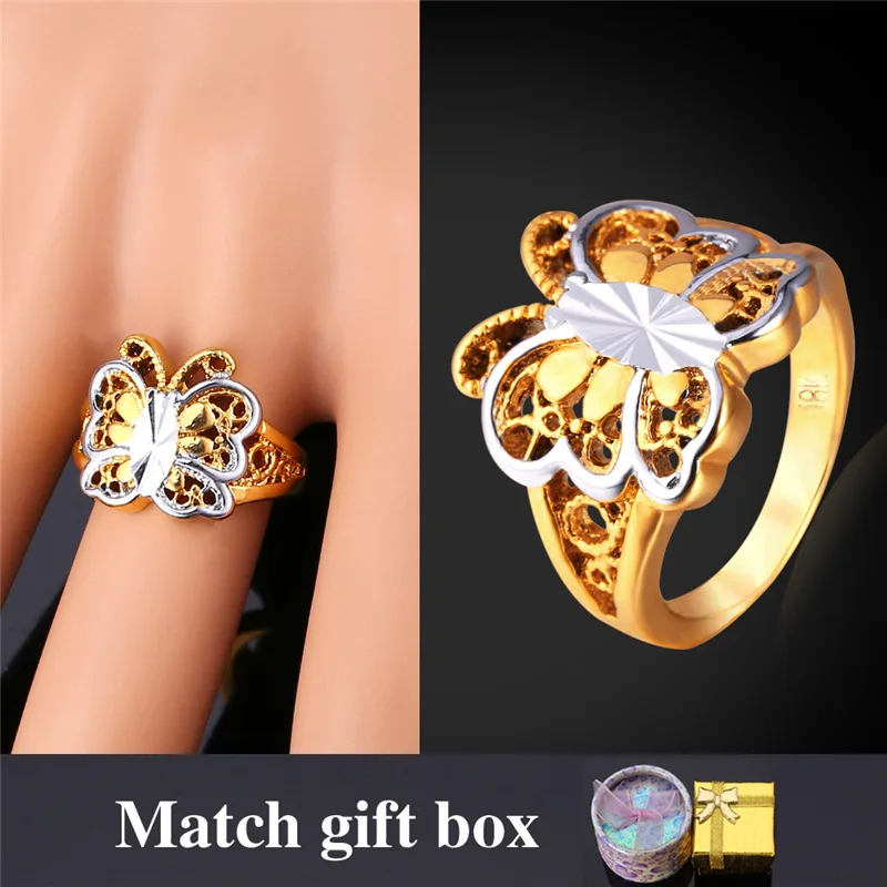 Женские Помолвочные кольца Collare двухцветные Золотые/серебристые для