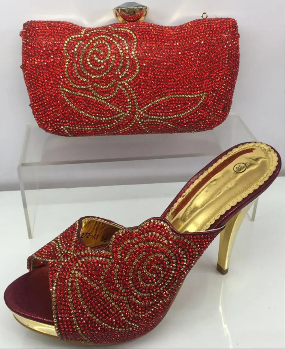 Новейшие цветочный дизайн красный цвет Африканские Женщины Сопоставления