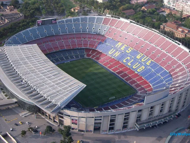 Классическая головоломка 3D Camp Nou футбольная игра стадионы сделай сам Обучающие