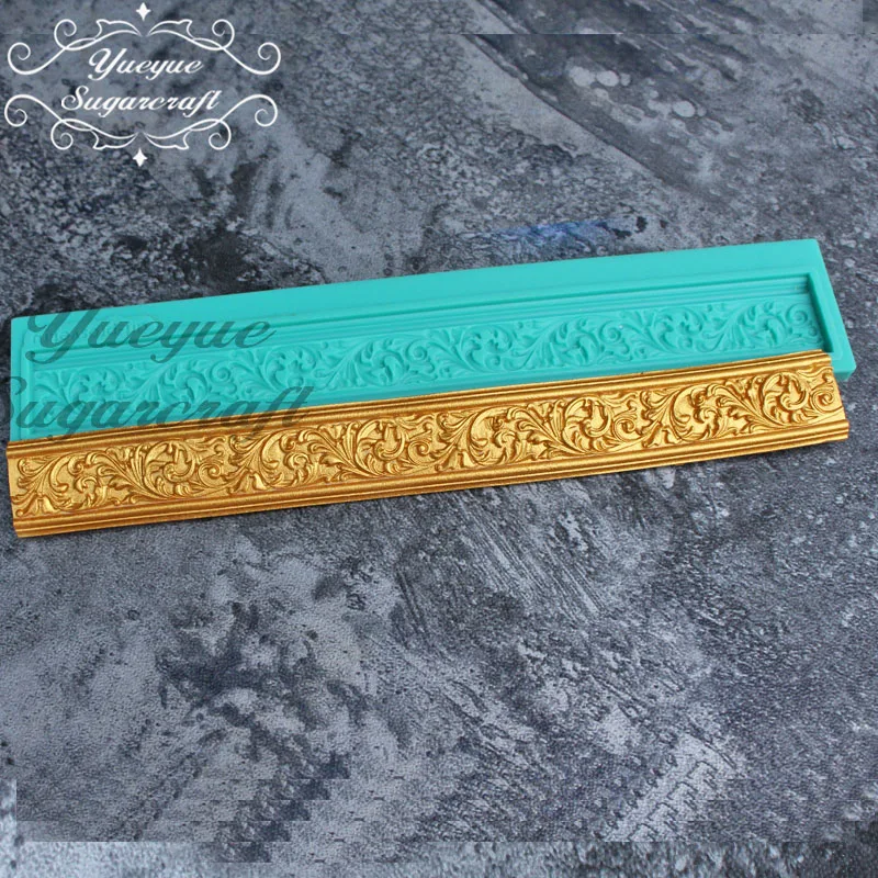 Yueyue Sugarcraft Boder силиконовая форма для помадки инструменты украшения торта