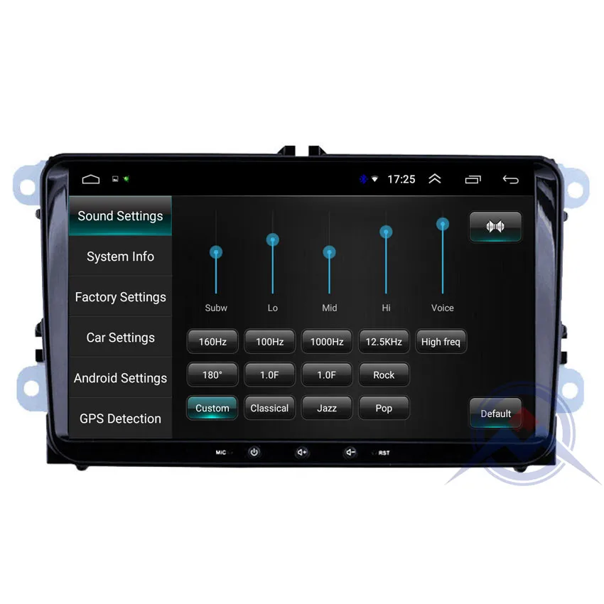 Android 9 0 Автомобильный мультимедийный плеер DVD для Volkswagen Golf Polo Tiguan Passat b7 b6 SEAT leon Skoda