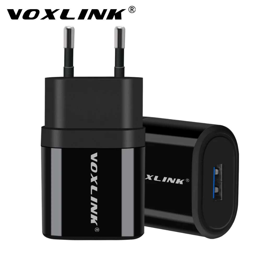 VOXLINK 5V 2.1A 21W Dual USB дорожное настенное зарядное устройство с 1 м/3 фута USB кабель для iPhone iPad, samsung Galaxy, htc, Nexus