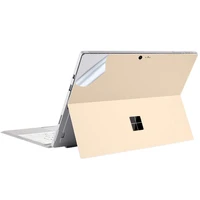 for microsoft surface go decal skin protective vinyl sticker cover precision easy apply ultra thin champagne gold back cover