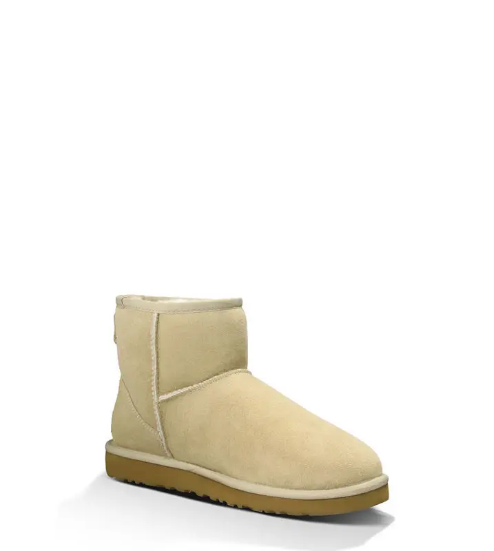 Sand color DAGNINO/зимняя женская обувь из натуральной кожи на меху, Брендовые ботильоны из австралийской овчины, теплые женские зимние ботинки с добавлением шерсти - Цвет: Sand color