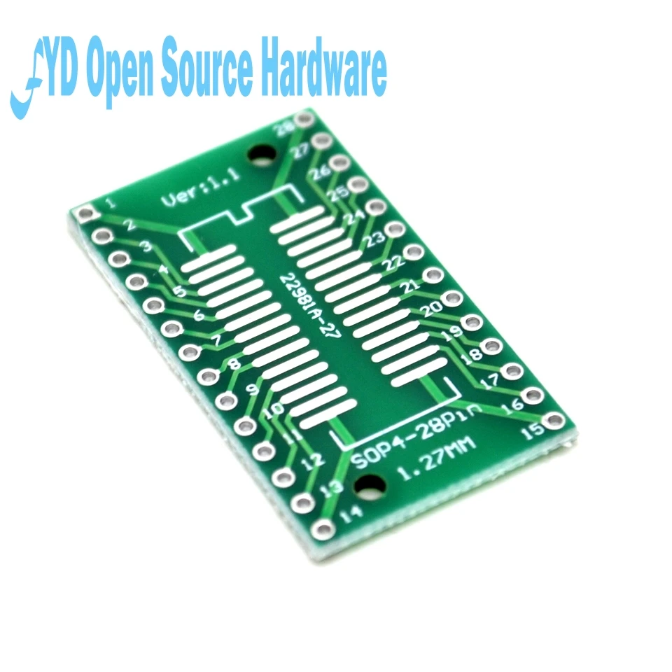 5 шт. печатной платы TSSOP28 SOP28 поворота DIP28 SMD для DIP|pcb board|pcb smdsmd pcb board |
