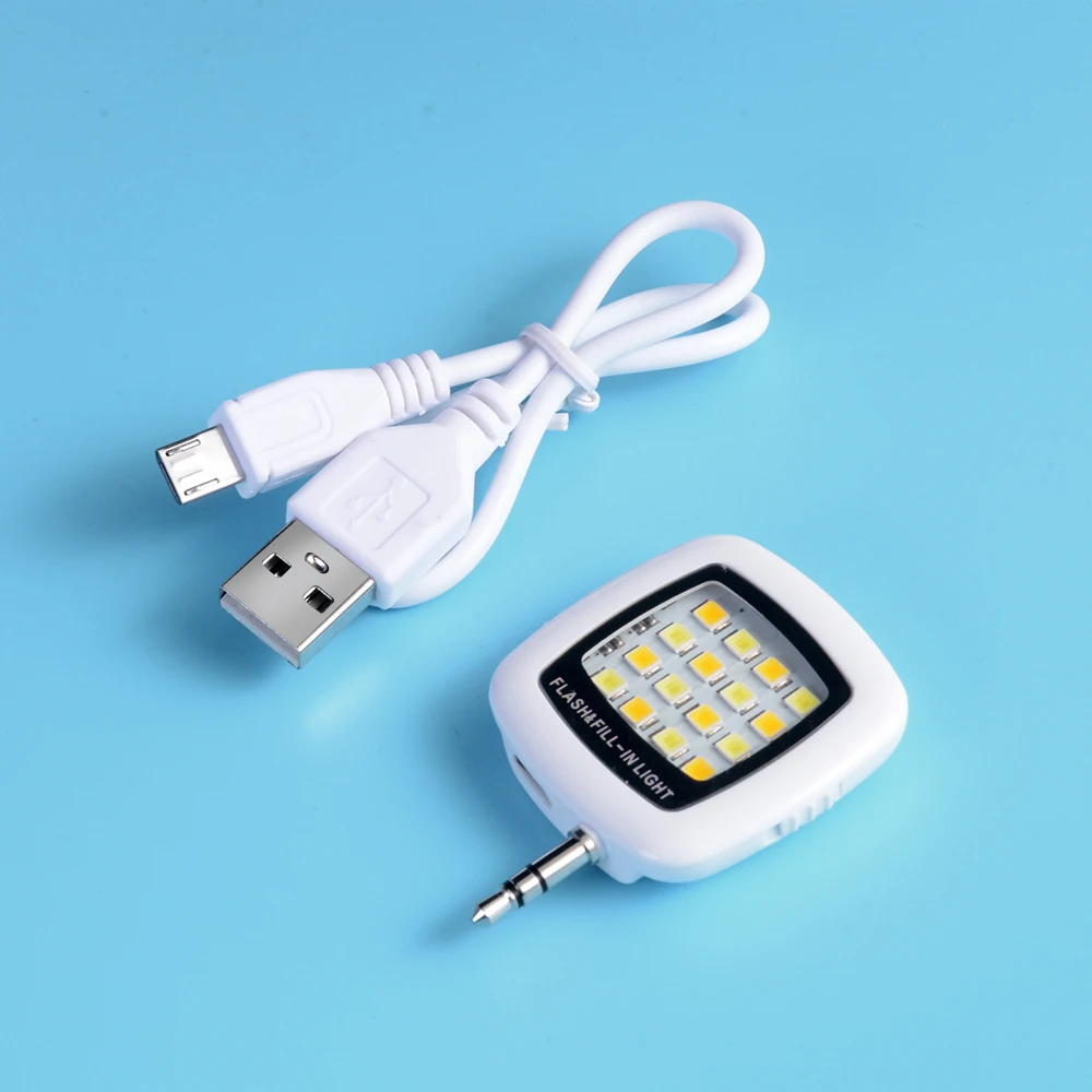 Универсальный светодио дный Android светодиодная вспышка света селфи лампа