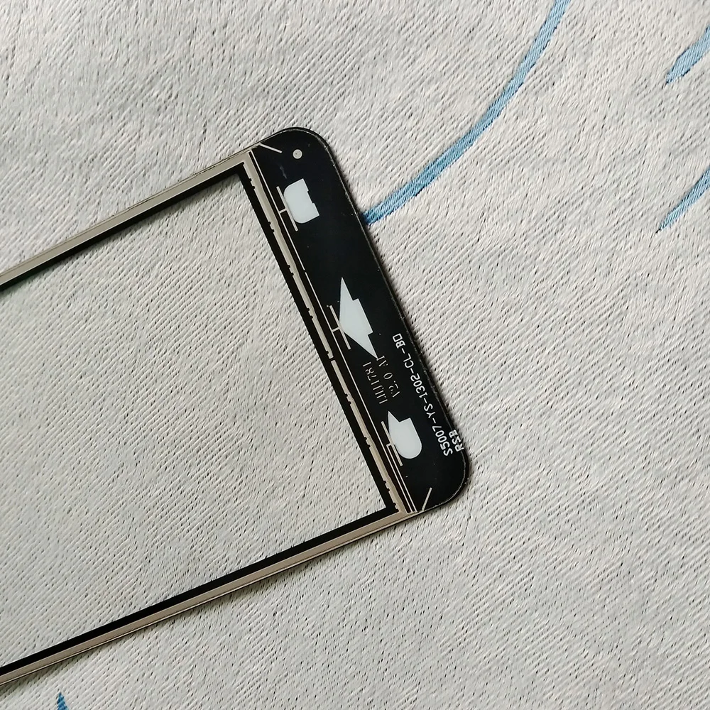 Черное 5 дюймовое переднее внешнее стекло для Dexp Ixion ES550 Soul 3 Pro сенсорный экран