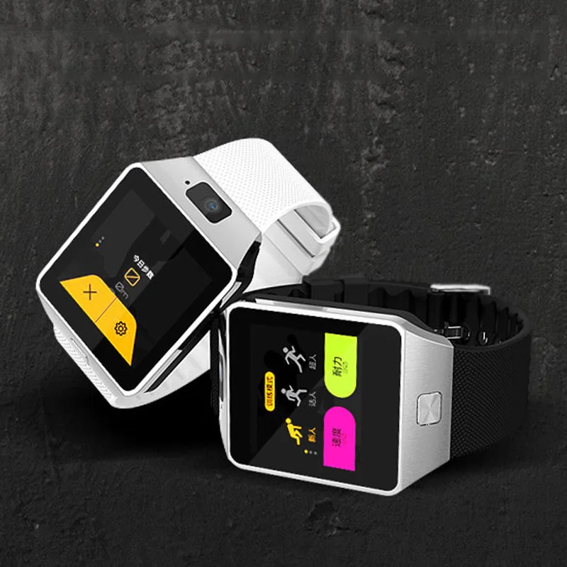 Bluetooth Смарт часы Мобильный шагомер с камерой поддержка sim карты MP3 мобильный