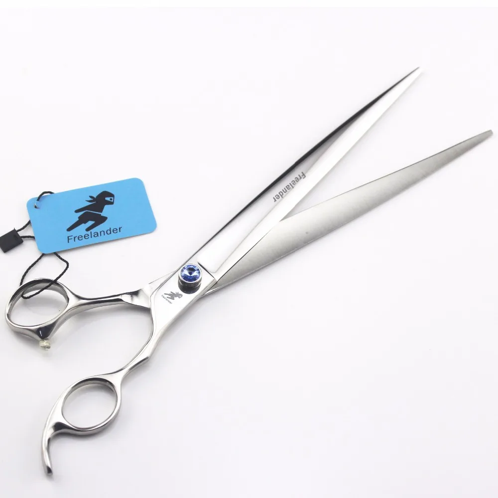 

Japan 440C 10 inch pet scissors straight cut flat cut pet scissors special haircut scissors hair care tools