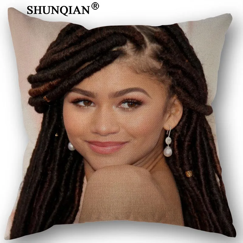 8 Изготовленный На Заказ Zendaya Coleman наволочка подушки покрывало домашний текстиль декоративная наволочка индивидуальный подарок размером 45*45 см - Цвет: 8