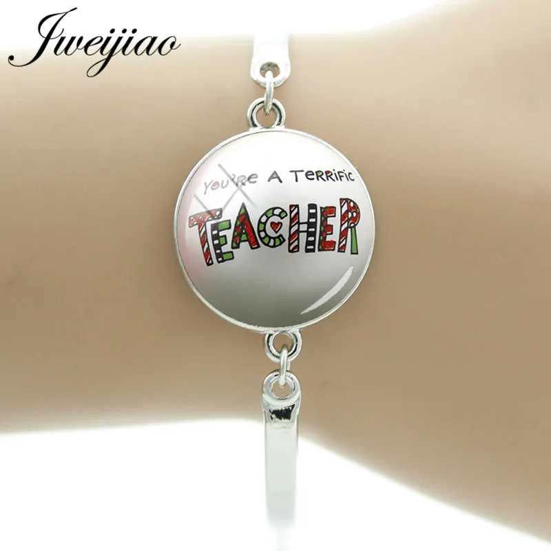 JWEIJIAO супер яркий браслет для женщин и мужчин, ювелирные изделия, праздничный подарок, ручная цепочка, цветные лучшие браслеты для учителей FQ411